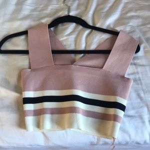 Seek the Label Bandage Crop Top